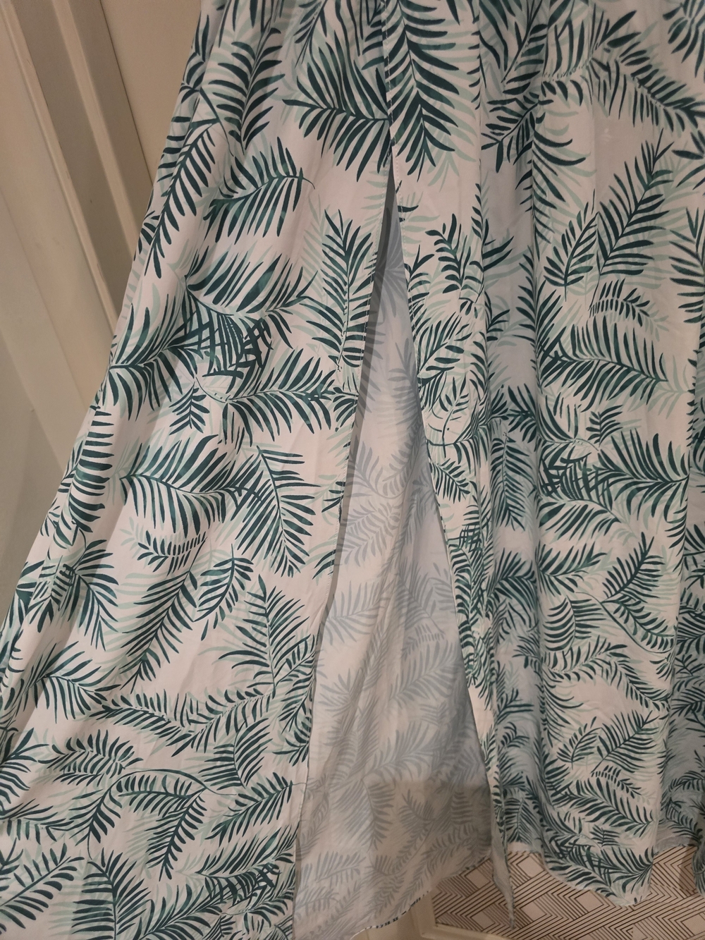 HALARA Aqua Leaf Split Maxi Skirt - Picture 4 of 8